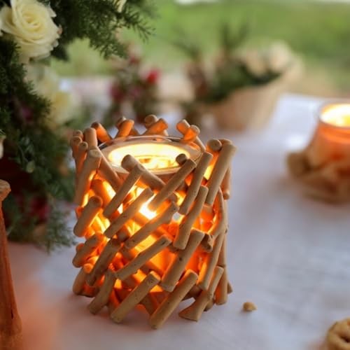 Brûleur cire parfumée Calorya, l'idée cadeau originale bois - 8