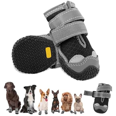 Non-Slip Dog Shoes for Medium Dogs Cover