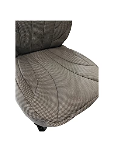 Fiat Ducato motorhome 2 front seat covers Year: 2023 (Serenity in grey MOS:002) - 3