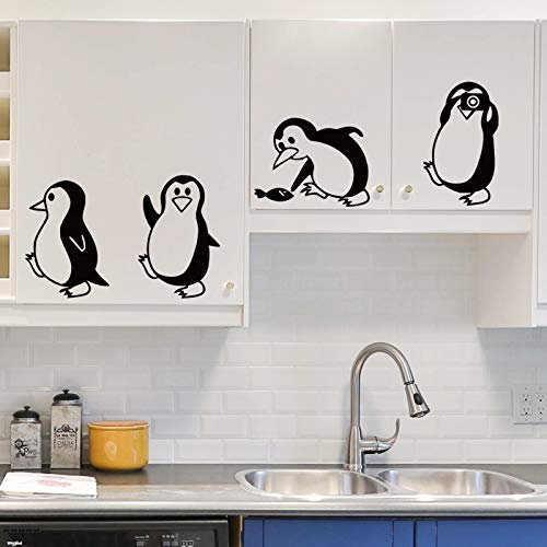 Vinilos Decorativos de Pinguinos Removibles para Pared miniatura 3