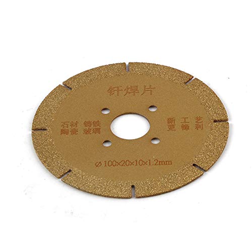 Xucus Diamond Cutting Blade Angle Grinder Marble Saw Blade Cast Iron Ceramic Stone Glass Slice Grinding Piece Brazing Sheet - (Outer Diameters: 1pcs)