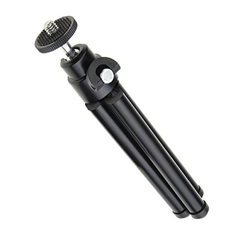 Ecostconnection 7" Extendable Mini Tripod For Logitech Webcams C920 C922 And Other Small Cameras + Microfiber Cloth #TOP2