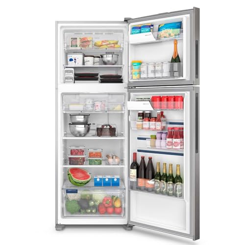 Geladeira Electrolux Frost Free Inverter 480L Efficient com AutoSense SmartBivolt Duplex (IT70S) – Bivolt (inox)