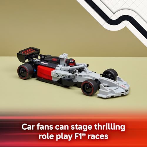 LEGO Speed Champions Audi Revolut F1 Team R26 Race Car Toy - Building Sets for Boys & Girls, Ages 10+ - F1 Car Kit for Display or Play - Gift for Birthdays - 77259 — view 2