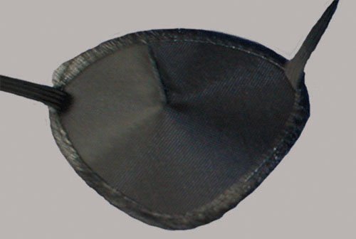 Black Elastic Eye Patch - Single