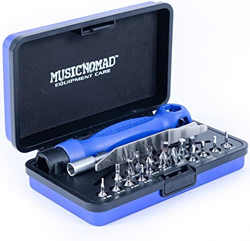 MusicNomad Premium 26 PC. Guitar Tech Screwdriver & Wrench Set MN229