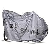 Geeignet für: Die Staubschutzhülle passt für die meisten Mountainbikes, Citybikes, Rennräder, Cruiser-Bikes, Dreiräder, Dreiräder, Liegeräder, einige Elektrofahrräder, stationäre Fahrräder und sogar für Terrassen.