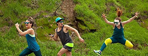 Goodr Running Sunglasses - (Black W/Teal Lens) #TOP4