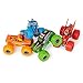 Monster Jam, Tough Treads Set, Official El Toro Loco, Megalodon, Grave Digger, and Bakugan Dragonoid Die-Cast Monster Trucks, 1:64 Scale, Kids Toys for Boys and Girls Ages 3 and up