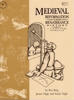 Spiral-bound Medieval, Reformation and Renaissance History (A Literature Approach) Junior & Senior High Book