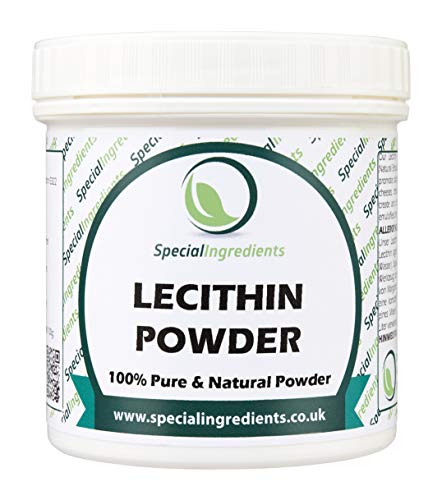 Preisvergleich Produktbild LECITHIN-PULVER 500g HÖCHSTER QUALITÄT GVO-FREI (DEUTSCHE ETIKETTEN UND ANLEITUNGEN)
