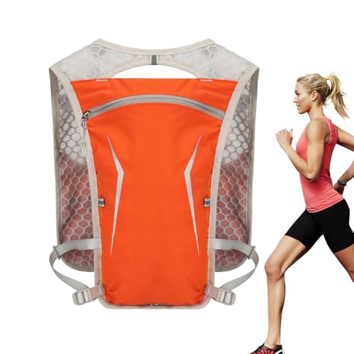 Mochila de Agua para Correr | Mochila de Hidratación con Bolsillo de Agua | Portabotellas Ligero Bolsa Equipo de Camping para Hombres y Mujeres Adecuado Deporte Senderismo Escalada Viajes