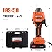Electric Crimping Tool and Electric Wire Crimper for Heat Shrink, Terminal, and Micro Crimping Tool Kit with Pre-insulated, Tubular, Non Insulated Connectors