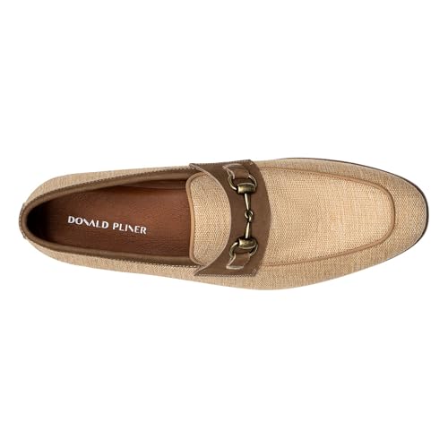 Donald Pliner Men’s Ted Loafer, Classic Business Casual Slip-On Dress Shoes for Men, Comfortable Footwear for Office Work, Events, Everyday Wardrobe Essentials Natural by Donald J Pliner - Used condition - Image 5