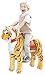 Produktbild PonyCycle Tiger Tiger medium Schaukelpferd auf Rollen Inline Animal Pony Kuscheltier für Ihr Kind von MyPony