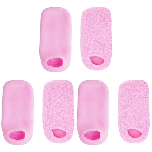 Chaussettes de spa gel rose hydratation et réparation de la peau des pieds Beavorty