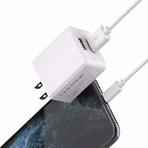 iPhone Charger, MBYY MFi Certified Lightning Cable 6FT(3-Pack) Fast Charging Data Sync Transfer Cord with 2 Port USB Plug Wall Charger Travel Adapter Compatible with iPhone 11 Pro Max Xs X XR 8 7 Plus