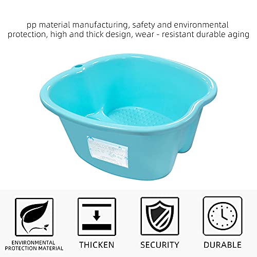 Spa de pies Ownest extra grande color azul claro miniatura 2