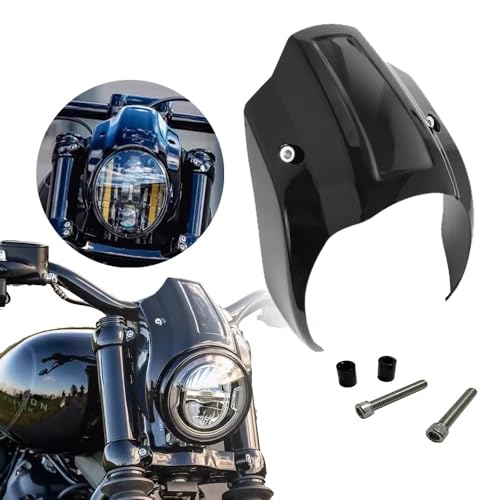Spoiler de phare moto clair pour éviter les impacts FXBR - 2