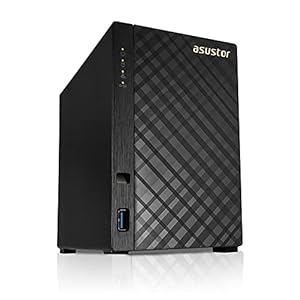 Asustor Drivestor 2 AS1102T – 2 Bay NAS, 1.4GHz Quad Core, Single 2.5GbE Port, 1GB RAM DDR4, Network Attached Storage…