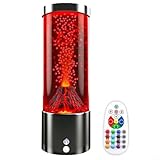 EXTRWORY Lámpara que cambia de color, 16 colores, 4 modos, luz de mesa acrílica alimentada por USB, 3 x 3 x 9 pulgadas para decoración del hogar, dormitorio, sala de estar, oficina