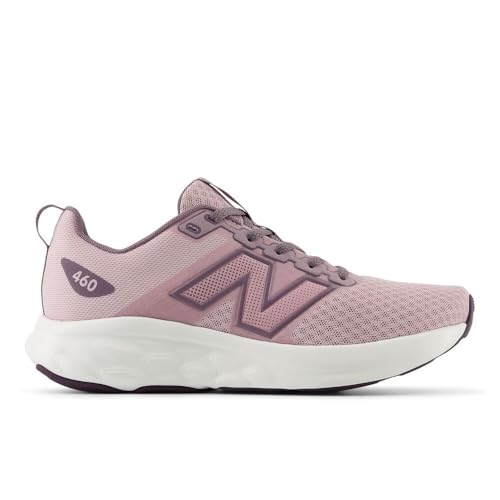 New Balance New Balance Women's 460 V4 Running Shoe, Twilight Haze/Dark Ice Wine/Deep Plum, 8.5 M