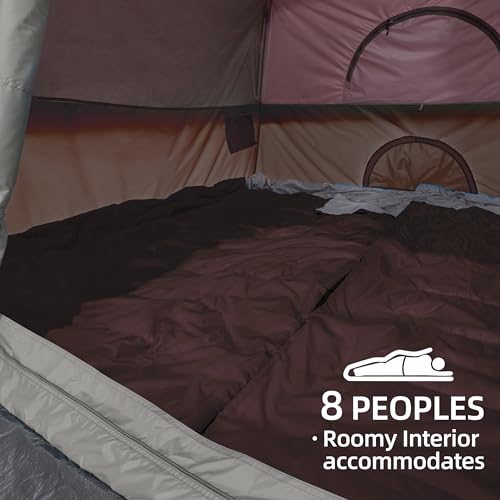 Instant Pop Up Camping Tent 8-Person
