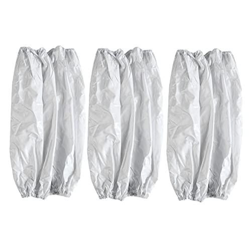 Veemoon 3 Pairs PVC Oversleeve Arm Covers Oilproof Kitchen Cleaning Tool for Daily Use Comfortable Fit for Men Women