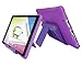 iShoppingdeals TPU Case + Adjustable Tablet Stand -Ultra–Slim TPU Rubber Gel Cover with Textured, Non-Slip Grip for Nextbook Ares 8A (NX16A8116S) Android Tablet 2017 Release (Purple)