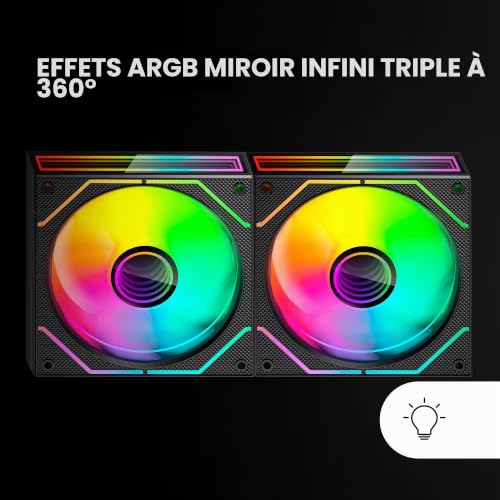 Mars Gaming MF3DPROX2 système de refroidissement d'ordinateur Boitier PC Ventilateur 12 cm Neuf - vue 8
