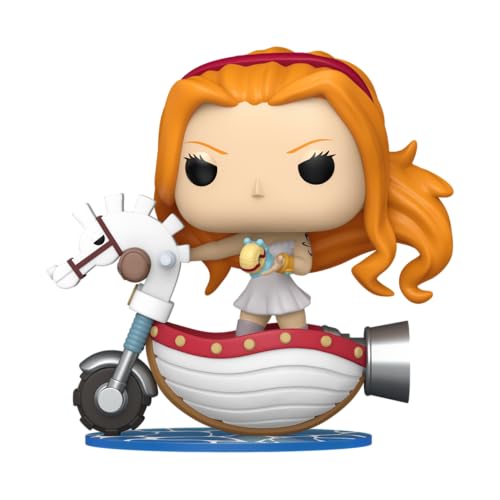 Funko Pop! Rides: One Piece - Rides Nami with White Hobby Horse (edición limitada de la Wondrous Convention 2025) #128