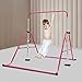 WXLTSGM Fun Gymnastics Bars Folding Bars Climbing Tower Child Play Training Gym, Gymnastics Bars, Junior Training Bar Gymnastics Equipment for Home,Adjustable Height Folding Horizontal Bar