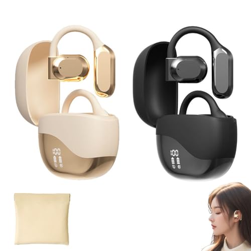 Auricolari Con Traduzione in Tempo Reale Con Ia Cuffie Traduttrici Wireless 3 in 1 per 144 Lingue per iPhone E Android Aperti Con Custodia Di Ricarica Portatile per Viaggi2pcs