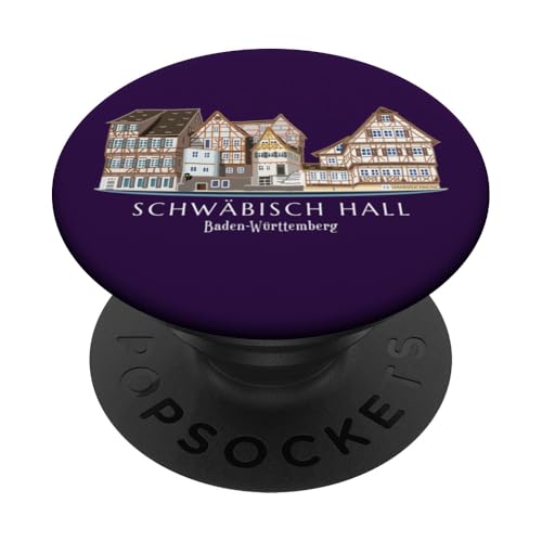Schwäbisch Hall, Süddeutschland, Handzeichnung PopSockets Klebender PopGrip