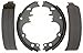 ACDelco Silver 14242B Bonded Drum Brake Shoe Set
