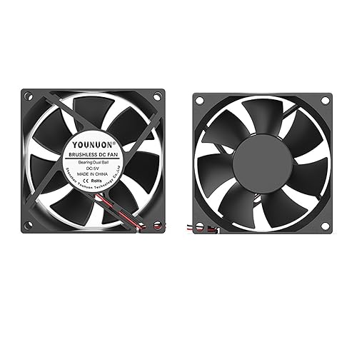 Ventilateur de refroidissement USB 5V 80mm de type hydraulique pour boîtier PC