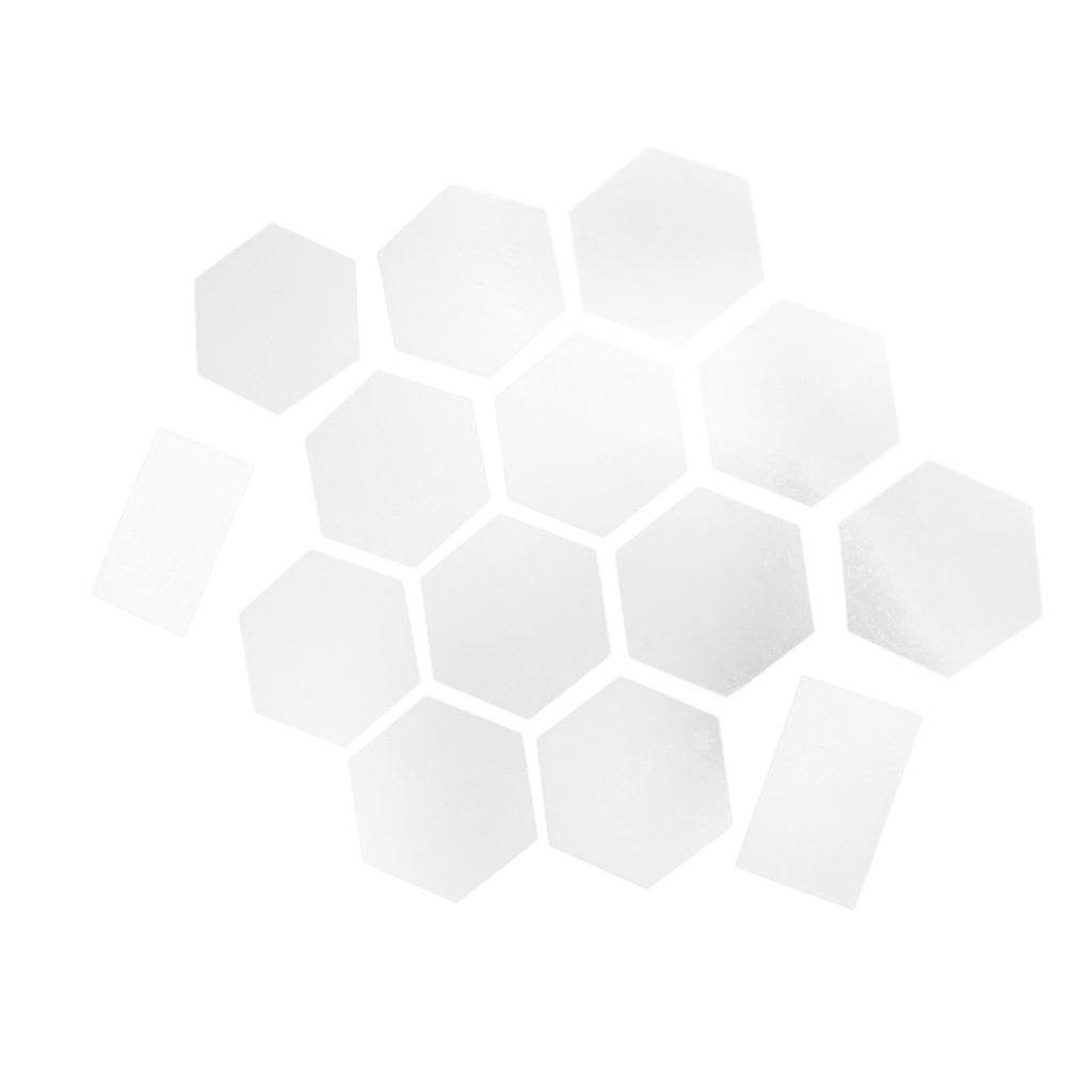 Buy FLAWISH 12pcs Modern Mirror Wall Pictures Wall Sticker Decal Wall