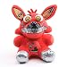 uiuoutoy FNAF Nighmare Foxy peluche peluche peluche cinque notti a Freddys Plushies bambola regalo per bambini 7 ''