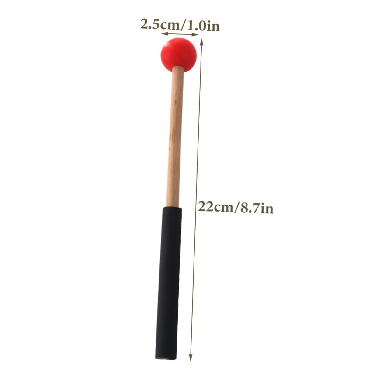 TOYANDONA 3er-set Musikinstrumentenstäbe Marimba Drumsticks Zungenstäbe Set Ergonomischer Griff Für Jungen Und Mädchen 2 Paar * 3