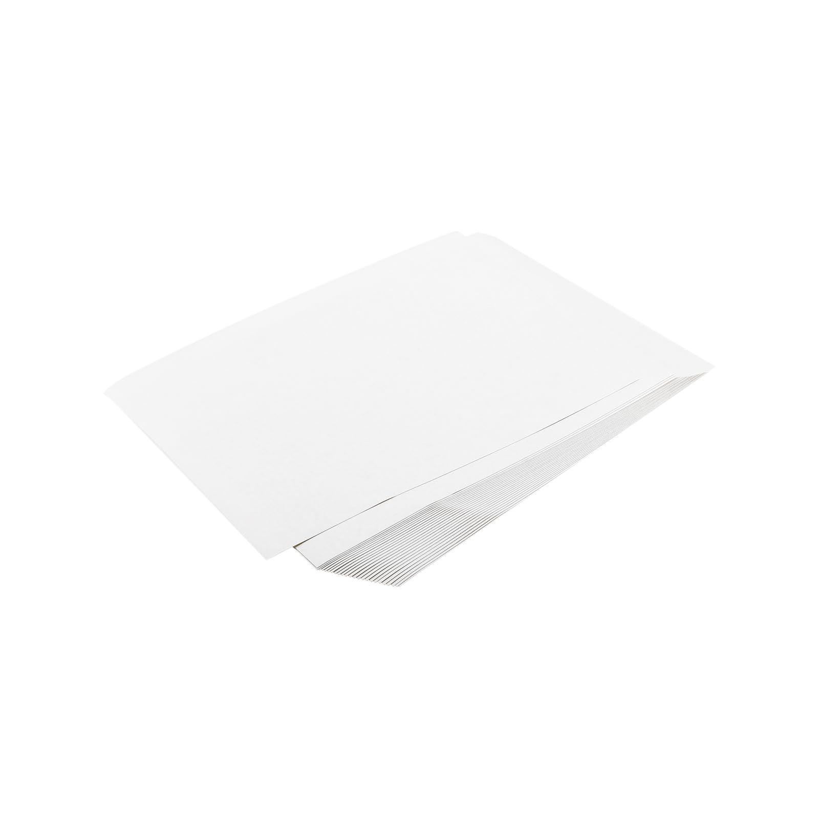 MECCANIXITY Writing Paper Sticker Full Sheet Shipping Labels A5 Size for Copier, Laser or Inkjet Printer White (1 Label/Sheet), 50 Adhesive Sheets