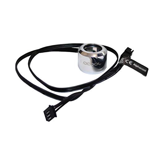 Alphacool Anneau ARGB pour Tube Ø16mm Aurora HardTube LED Ring (Argent)
