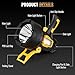 Rechargeable Spotlight, 990000 Lumens Super Bright Led Spotlights Flashlight with Cob Light & Foldable Tripod, 10000ɱAh Spot Lights Long Runtime, Handheld Spotlight for Hunting Boating Outdoor