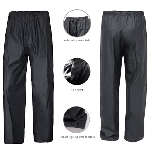 Image of Rain Suits for Men Women Waterproof Work Lightweight Rainwear Rain Coat Rain Gear