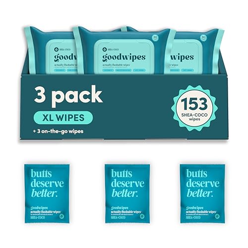 goodwipes Flushable Wipes Shea-Coco