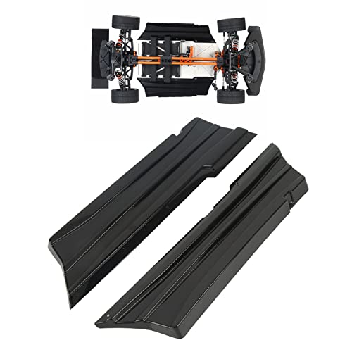 Placas laterais RC, placas laterais leves de substituição RC alta simulação resistência ao desgaste