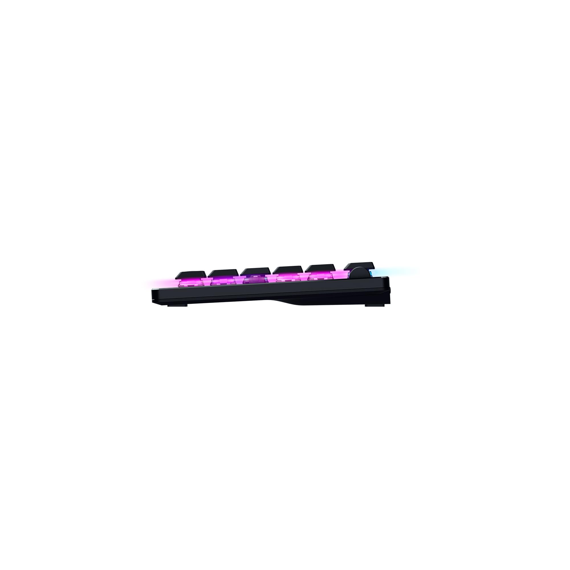 Razer DeathStalker V2 Pro Tenkeyless (Interruptor Rojo) - Teclado Óptico Inalámbrico para Juegos de Bajo Perfil (Interruptores Ópticos Lineales, HyperSpeed, Bluetooth 5.0) QWERTY Teclado ES | Negro