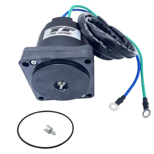 Tilt Trim Motor 68V-43880-04-00 Replacement for Yamaha F115 LF115 C115 Outboard Engine 115HP 100HP 95HP 2000-2014 supercedes 68V-43880-03-00 68V-43880-02-00 68V-43880-00-00 68V43880 68V4388000 -  TREXFLOW, TF-68V-43880