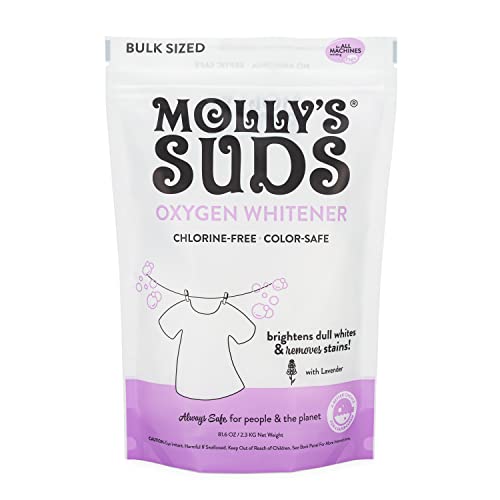 Molly's Suds Oxygen Whitener | Powerful Bleach Alternative, Chlorine Free