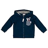 die Kapuze ist farblich abgesetzt gefüttert