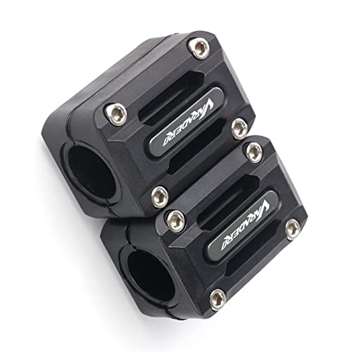 Pare-chocs protection Varadero XL125 moteur en finition noire premium